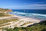 Poster-Bild 120 x 80 cm: Strandparadies Südinsel Neuseeland (28676216)