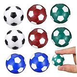 HEASOME 8 Stück Fußball-Aquarium-Dekor Spieltische Für Erwachsene Abschlussball-Zubehör Tischfußball Für Kinder Air-Hockey-Tisch Tischfußball-Zubehör Ersatz-Tischfußball