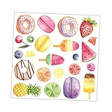 Warmhm 2 Stück Aufkleber Selbstklebende Wandaufkleber Für Kinder Wanddekoration Zuhause Hintergrund Tapete Wandpapier Dekorieren Applikation Macaron Kind Para Cuartos