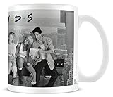 Friends Lunch on a Skyscraper Unisex Tasse Standard Keramik Fan-Merch, TV-Serien