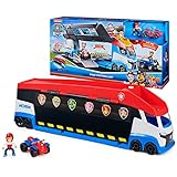 PAW PATROL, 10. Jubiläum, Teamfahrzeug Paw Patroller im aktualisierten Design, inkl. Ryder Figur und 1 Basis Fahrzeug, ab 3 Jahren