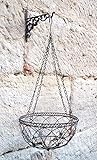 LB H&F Lilienburg Blumenampel Hängekorb Metall (Ø 30 cm)