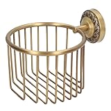 Papierhandtuchkorb, antiker, stanzfreier, einfach zu installierender, Stabiler, glänzender Papierhandtuchhalter für das Badezimmer