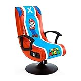 X Rocker Nintendo Super Mario 2.1 Gaming & Entertainment Sessel - TV & Musik Sessel mit 2.1 Soundsystem, Wireless Bluetooth Technologie & Vibration