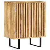 vidaXL Sideboard mit 2 Türen 55x35x70 cm massiv Mangoholz