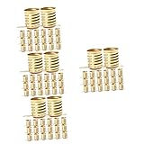 DOITOOL 200 Stück Lampenfassung E10-Glühbirne Led-Glühbirne Lampensockel Glühbirnenfassung Lampenfassung Ersatz E10-Lampenfassung Beleuchtungszubehör Glühbirnen Lampensockel