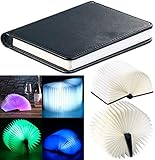 Lunartec Deko-Lampen: Klappbare LED-Stimmungsleuchte im Buch-Design, Versandrückläufer (Dekolampe LED)