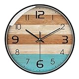 Aoyo Uhren Und Uhren Wanduhren Wohnzimmer Haushalt Einfache Quarzuhr Wand Tisch Licht Luxus Schlafzimmer Stille Uhr(Size:16INCH,Color:P)