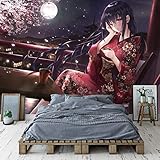 Japanische Anime Tapete Sakura Mädchen Wandbild Benutzerdefinierte 3D Tapete Jungen Schlafzimmer Piraten Tapete TV Hintergrund Wandverkleidung 400cm(W) x300cm(H)