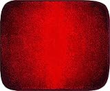 Grund Badvorleger, 100% Polyacryl, superweich, Rubinrot, 50 x 60 cm