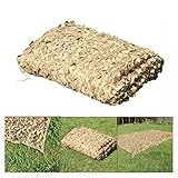 ANSNOW Tarnnetz, 2 X 3 M, Armee-Tarnnetz, 5 X 3 M, Tarnnetz, Braunes Wald-Verstärkungsnetz Für Kinder, Spielhöhlen, Schatten, Militär, Jagd, Schießstand, Camping, Zelt, Outdoor, Versteck, Auto, Garten