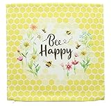 FRANK FLECHTWAREN Kissenhülle Bee Happy