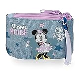 Disney Minnie Style Geldbörse Blau 11,5x8x2,5 cm Polyester