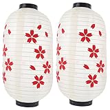 jojofuny 2 Stück Laterne Rosa Kronleuchter Hochzeitsdekorationen Dekor Japanische Seidenlaterne Traditionelle Japanische Lampe Asiatische Papierlaternen Japanischer Stil Laterne Handlampe