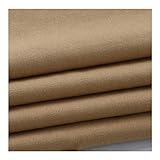 Baumwollstoff - Schwerer Canvas Stoff Stoff Leinwand Einfarbig Baumwolle Und Leinen Sofa Vorhang Baumwolle Feste Breite 150cm NIU