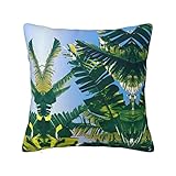 MQGMZ Kissenbezüge mit Bananenblatt-Druck, weich, bequem, quadratisch, dekorativ, schönes Geschenk, für Sofa, Bett, Stuhl