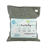 Apalus Luftentfeuchter Auto, Natürliche Bambus Aktivkohle, Auto Lufterfrischer & Raum-Erfrischer, Perfekter Geruchs und Feuchtigkeits-Entferner für Auto, Wohnung, Schlafzimmer, Schränke