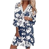 Topassion Kleider Damen Sexy, Partykleid Attraktive Print Summer Dress for Women Sommerkleid Damen Elegant Strandkleider Damen Sommer Oktoberfest Damen Outfit Slim Abendkleid Kawaii Clothes
