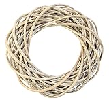 Manufaktur Lichtbogen Kranz Weide 25 cm grau Weidenkranz Naturkranz Türkranz
