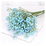 YANGJINR Trockenblumen Gypsophila Braut Hochzeit Dekor Gypsophila Künstliche Blume Ins Dekoration Dekoration Zimmer Dekoration Zubehör Teen Mädchen künstliche Blumen (Color : Blue)