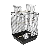 luckxuan Vogelkäfig/Vogelkäfige Hohe Qualität Große Vogelkäfig Zucht Taubenkäfig Papagei Nest Anhänger Acryl Vogel Käfig Papagei Zubehör Haustier Bird Käfig Vogelvoliere Vogelhaus