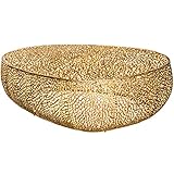 riess-ambiente.de Filigraner Design Couchtisch Leaf 122cm Gold Handarbeit Wohnzimmertisch Tisch