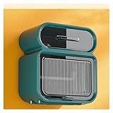 ICOBES Schöne Toilettenpapier Box Licht Luxus Gesicht Handtuch Aufbewahrungsbox Multifunktionale Wand-Wc Tissue Box/Grün/22 * 23,5 * 13,5 cm