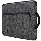 KIZUNA Tablet Tasche 11 Zoll Für iPad Pro M2 12.9' 2022/13' MacBook Pro M2 2022/13' Surface Pro 8/12.4' Samsung Galaxy Tab S7+/Dell XPS 13.4'/Acer/HP Notebook Hülle Laptop Sleeve Case Bag,Grau