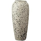 Dekorative Vase Grobe Keramikvase, Moderne einfache Dekoration, Wohnzimmer, Blumenarrangement, chinesische Tischdekoration, Keramiktopf, Keramikfluss Vase (Color : 3)