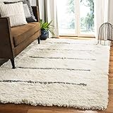 Safavieh KNY750F-6 Area Teppich, Elfenbein/Grau, 182 X 274 cm