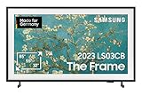 Samsung QLED 4K The Frame 32 Zoll Fernseher (GQ32LS03CBUXZG, Deutsches Modell), mattes Display, austauschbare Rahmen, Art Mode, Smart TV [2023]