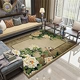 Kunsen kuschelecke kinderzimmer Teppich 3D-Druck-Wohnzimmer-Schlafzimmer-Arbeitszimmer-Vollboden-Krabbelmatte Carpet Living Room Green wohnzimmercouch Teppich bodenbeläge für Balkon Teppich jugendzim
