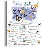 REINDERS Trau Dich… - Wandbild 40 x 50 cm