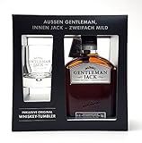 Florsol Jack Daniels Gentleman Jack 0,7l 700ml (40% Vol) + Tumbler 2/4cl geeicht