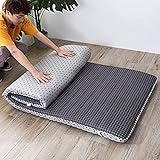 Matratze Klappmatratze Doppel-Futon, verdickte Tatami-Schlafmatte, einfache und Moderne Klappmatratze Doppel-Futon-Bodenmatte weiche Tatami-Gesteppte Schlafunterlage Camping rutschfest und