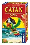 Kosmos 711474 - Catan Junior Mitbringspiel, kompaktes Brettspiel für Kinder ab 6 Jahren, Strategiespiel für 2-4 Spieler, Geschenk für den Kindergeburtstag