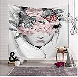 Wandteppich, Wandbehang, Stoff, Teppich, Tapisserie, Wohnheim, personalisierbar, 150 x 200 cm