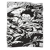 One Piece Decke Super Weiche Leichte Flanell Fleece Decke Für Bett Couch Sofa,(Luffy's Straw Hat Pirates) Ganzjährig Warme Kuschelige Plüsch Mikrofaser Decke 60x80inch(150x200cm)