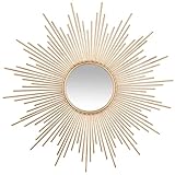 Spiegel Sonne goldfarben - Metall D 99 cm - Gold - Atmosphera créateur d'intérieur