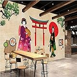 DEKii 3D Wallpaper Wandbild Benutzerdefinierte Wandtapete Burger Western Fast Food Restaurant Hintergrund 3D Snack Bar Hot Dog Hamburger Pizza Tapete 3D