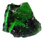 Grün Gabionenstein Gartendekoration Glasbrocken, Glassteine dunkelgrün, 10-20cm,10kg