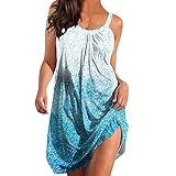 Cubinest Summer Damen Große Größe Musselin Strand Tunika Sommer Festival Leicht Strandkleid Lang Bikini Strandponcho Cover Up Frauen Strandtunika Outfit Tankini Baumwolle