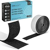 STARKL® Klettband selbstklebend - Schwarz - Größe 3m x 30mm - Klettverschluss selbstklebend - Klettband - Klettband selbstklebend Extra Stark