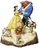 Enesco 4031487 Figur Disney Tradition Tale As Old As Time, Carved By Heart Beauty & The Beast Figur, 16,5 x 17,8 x 19,7 cm