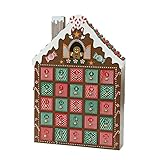 Adventskalender Holzhaus-Adventskalender Weihnachts-Adventskalender Hochwertige Weihnachtsdeko