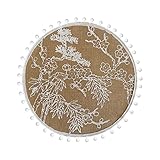 Fransen-Tischsets | Circle Tischset aus Baumwolle und Leinen mit Quasten,Modernes Bauernhaus-Schüssel-Pad für die Küche, böhmische Hochzeitsdekoration Hanying