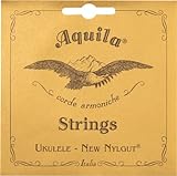 Aquila 23U Aquila Bariton-Ukulele 4-string-Satz 23U, New Nylgut, GCEA Stimmung, Saitenlänge 85 cm