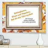 Schlaghosen, Disco und Tapeten. Hol dir die 70er zurück (hochwertiger Premium Wandkalender 2024 DIN A2 quer), Kunstdruck in Hochglanz