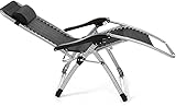 JIBELL Freizeitstuhl Klappstuhl Klappstuhl Kopfstütze Position Regen Pluralität Gartenliege Sonnenliege Entspannung Gartenstühle für Zuhause (Farbe: Standard)