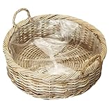 LIO Korb *Marathi* - groß - mit Griff - Rattan